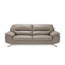 Fumy Sofa 3Seater- Genuine Leather Brown