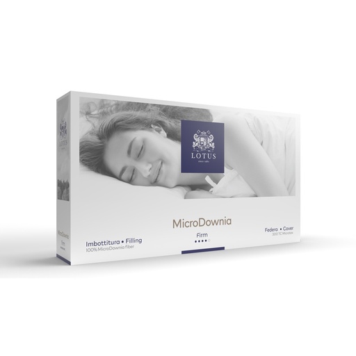 [pillow-MD-Firm] Lotus Microdownia Firm Pillow