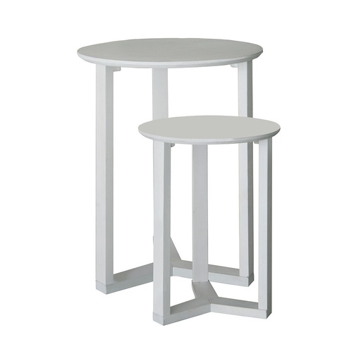 [19035147] Vincent#2 End Table-White