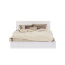 Moneta-F Bed 5ft - White