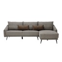 Syrup Sofa - Right Corner - Black/Brown