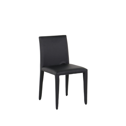 [19041149] Yadra Dining Chair #B25 - PU Black