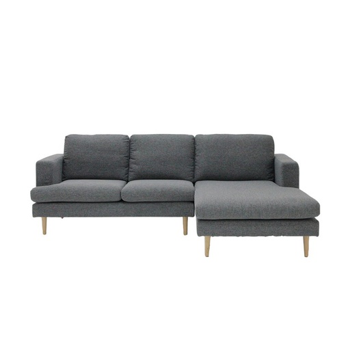 [19213082] UMI Sofa-Natural Eucalyptus/Gray/Right Corner