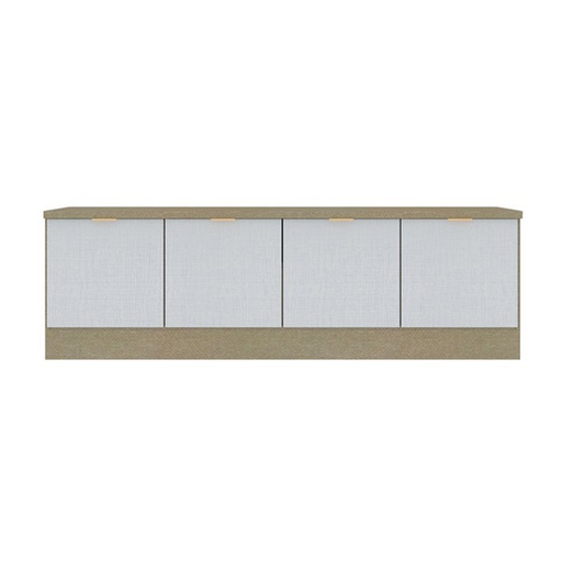 [19211647] Contini Plus Sideboard TV160/DE01-Cream Linen/White Llines