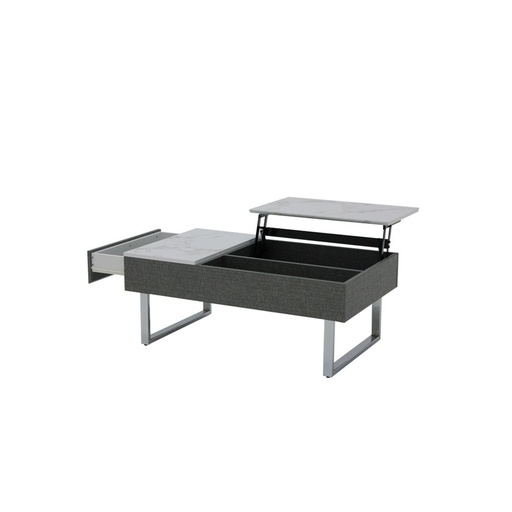 [19209202] Arcada Coffee Table CF100-CRCT/Grey Linen