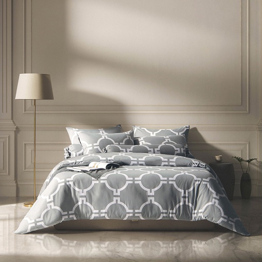 [BS5-QS-MILANO-01] Lotus Milano - QS Fitted Bedsheet Set-5pcs - LTB-BS-MILANO-01
