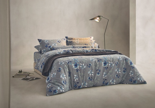 [BS5-QS-MILANO-02] Lotus Milano - QS Fitted Bedsheet Set-5pcs - LTB-BS-MILANO-02