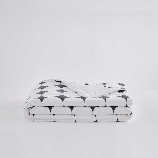 [CO-KS-BROOKLYN-04W] Lotus Attitude Brooklyn - Comforter 90"x100" - LTA-CT-BROOKLYN-BR04W