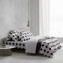 Lotus Attitude Brooklyn - QS Fitted Bedsheet Set-5pcs - LTA-BS-BROOKLYN-BR04W