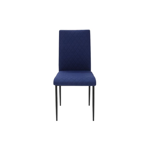 [19224019] Loxan Dining Chair - Steel Black/Dark Blue