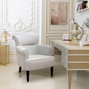 Canola -G #3 Arm Chair - SL White