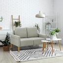 Jorjia Sofa 2Seater-Light Grey