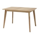 Yukari Extendable Dining Table-A120-160/Natural Oak