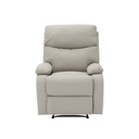 Danio Recliner-PU-Light Grey