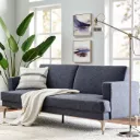 Monori Sofa Bed - Chrome/Dark Grey