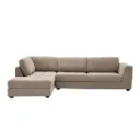 Lassie Sofa - Left Corner - Fabric Light Brown