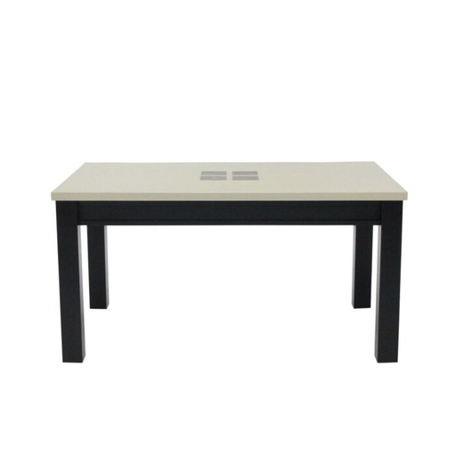 [19214100] Molizia Dining Table - Plus - A150#2 - Wenge/White/Brown