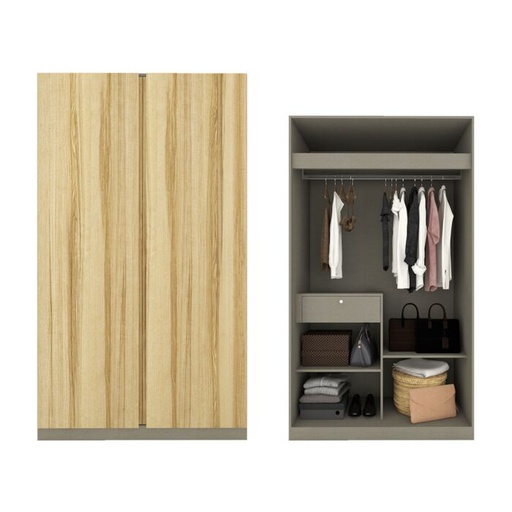 [19235301] Blox-H Wardrobe - WO120-60-210 - OP-Y - CLI - DE01 - LBO