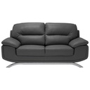 Fumy PP Sofa 2 Seater #2 Leather - BR#4110 - SL Brown