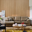Muto Sofa Left Corner-Brown/Leather