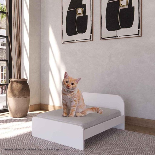 [19231462] Ginny Pet Bed-White