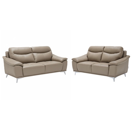 [19216776_84] Gloommy Sofa Set 2+3Seater-SL/Brown