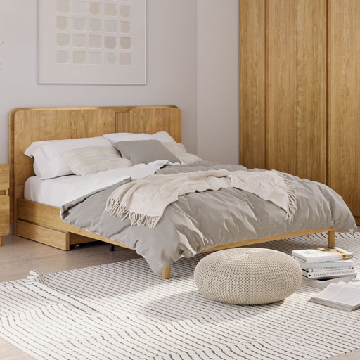 [19240771] Skift Bed-6ft -Nyhavn Oak