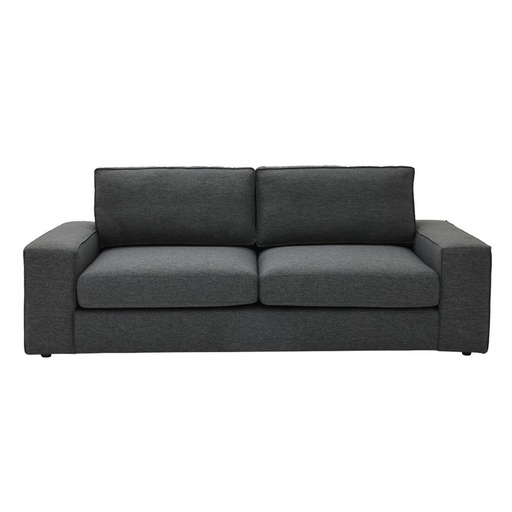 [19244794] Restly Sofa 3Seater Plastic Leg/Dark Grey/LE