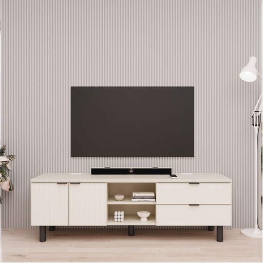 [19233726] Lucas Sideboard TV160/ C.Cotton/Pearl.c