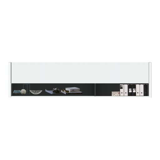 [19036622] Optimus Cabinet WC160/DF05-160 Wide-White Black