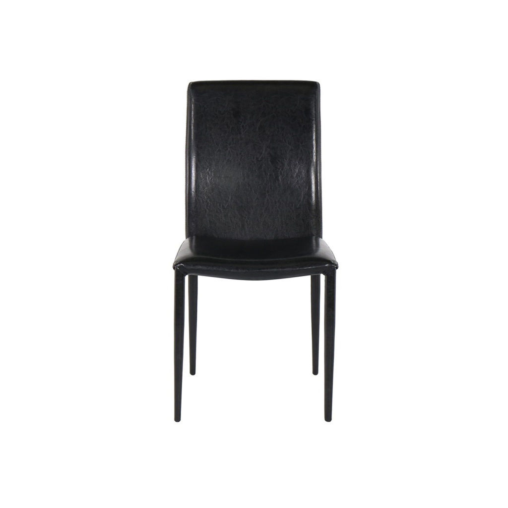 Aladin Dining Chair PU Leather Black SB Furniture Nepal