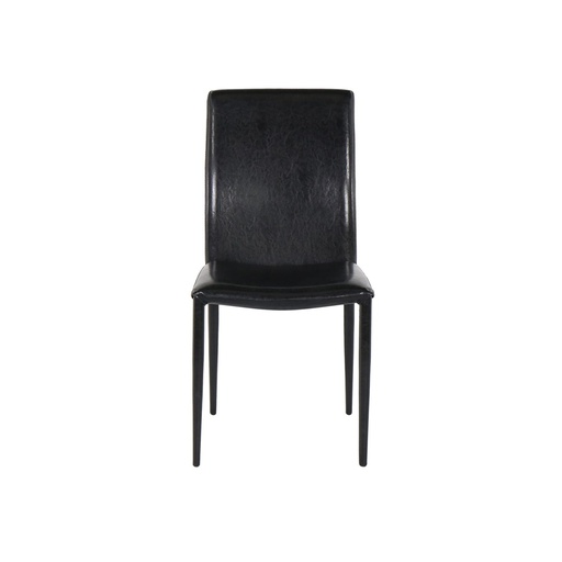 [19041151] Aladin Dining Chair - PU Leather Black