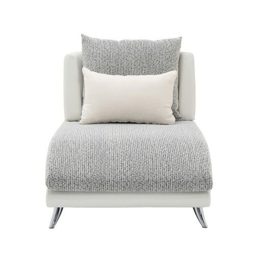 [19055591] Jelly Sofa 1 Seater - Black / White