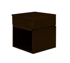 [19070038] Patme Night Table 40cm wide - Wenge