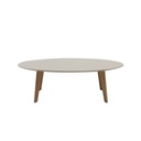 Jafar Coffee Table-Oak/HG Brown