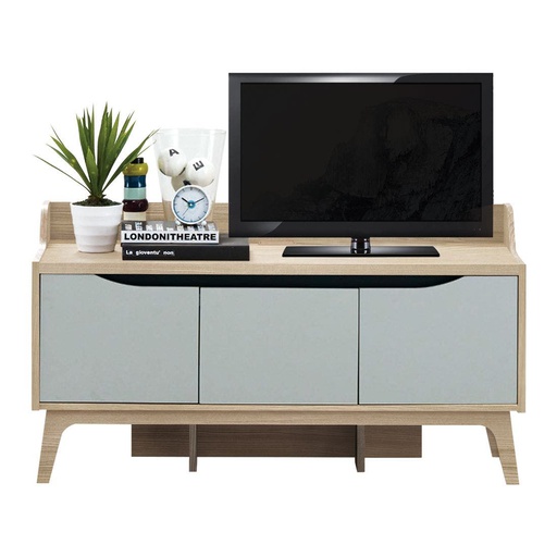 [19140441] Backus Sideboard TV120cm Lindberg Oak Grey