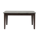 Fendi Dining Table A150 - Walnut - Brown Stone