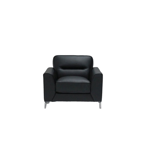 [19144667] Calculus Sofa 1Seater - SL/Black
