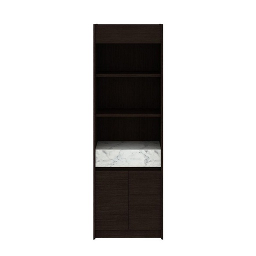 [19145537] Marzera Tall Cabinet Carrara CT60-Wenge