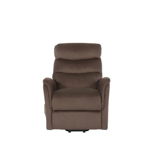 [19150661] Zika Power Lift Recliner - Brown - 1ERE