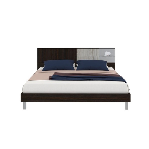 [19168015] Econi-B Bed 5ft - Leg A - Royal/Onyx/Grey Fabric