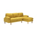 Amola Sofa - Right Corner - Fabric Yellow