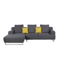 Girly Sofa - Left Corner - Dark Grey