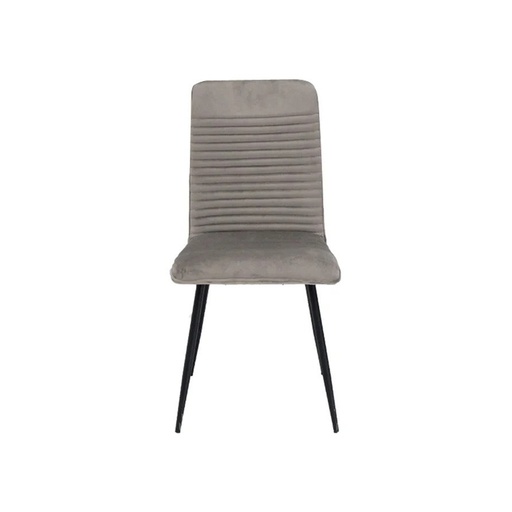 [19177730] Yobi Dining Chair - Black Leg/Brown Velvet