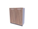 Able Low Cabinet LC080/DO05/083(2)-DG/Mocha