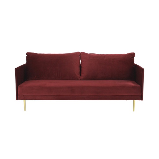 [19192239] Julio Sofa Bed-Red Velvet