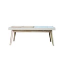 KC-Play Wib Coffee Table CT90 - Lindberg Oak/White