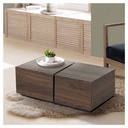 Iowa Coffee Table CF90 - Legato Walnut/Espresso