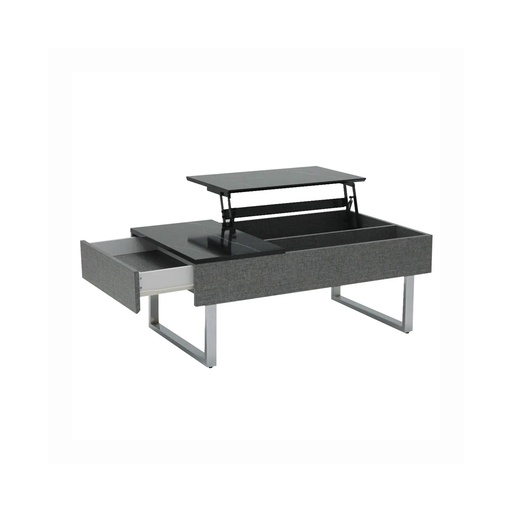 [19196824] Arcada Coffee Table BLMQ - Black Wood