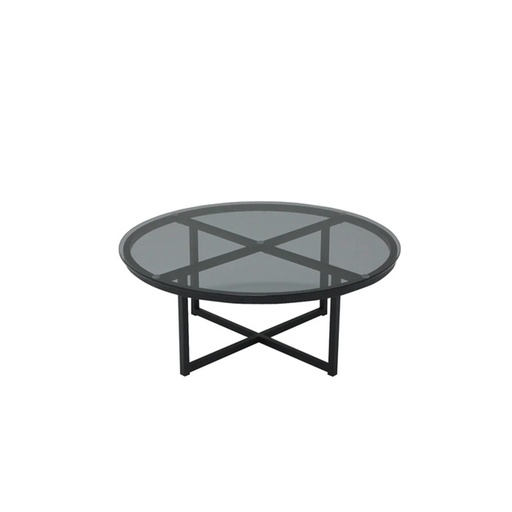 [19200298] Jera Coffee Table - Grey Glass